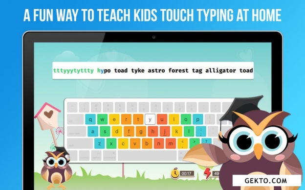 Master of typing for kids 2.4.3. Screenshot №1