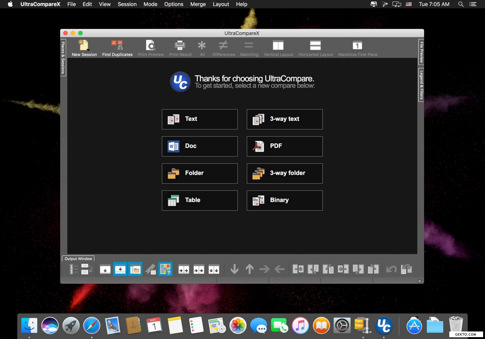 Ultracomparex for mac v18.0. Screenshot №1