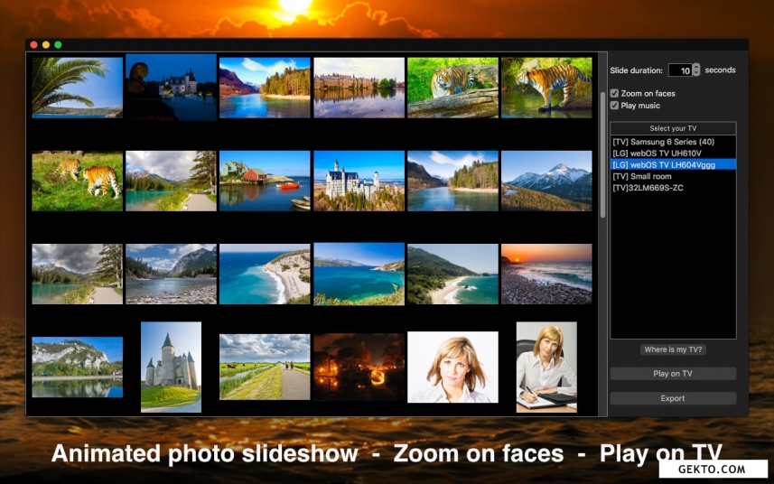 Slideflow - slideshow on tv 1.0.2. Screenshot №1