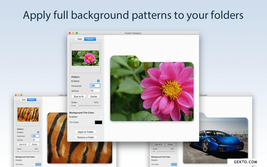 Folder designer: custom icons 1.7. Screenshot №3